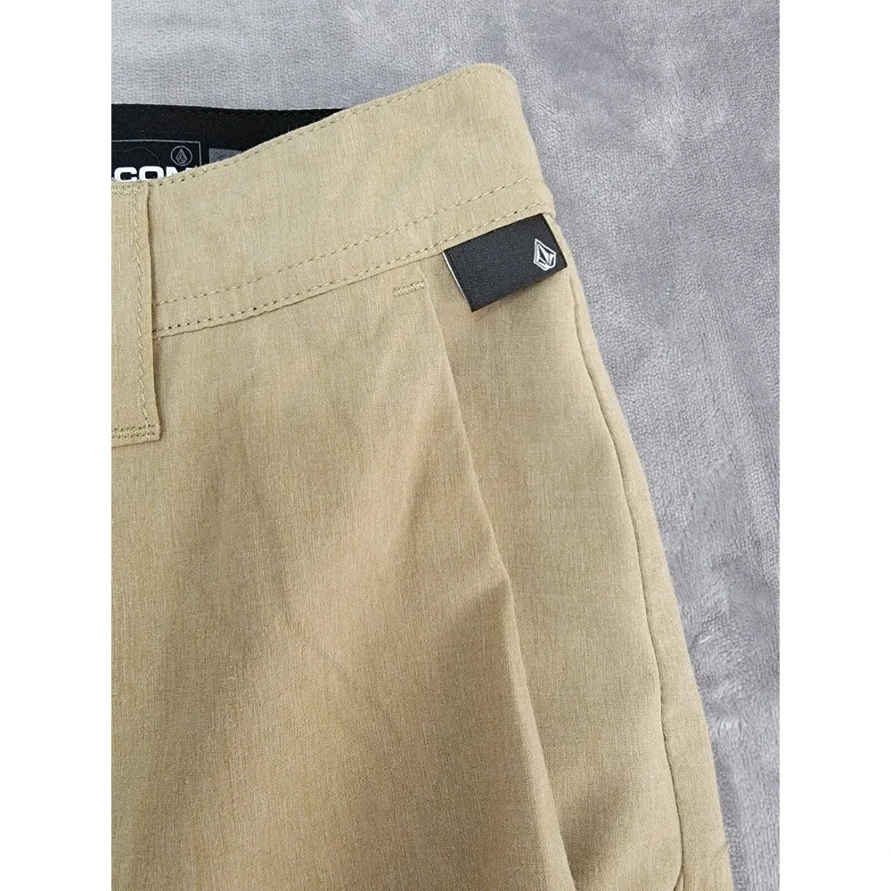 Volcom‎ Frickin' Khaki Modern Performance Chino Shorts Men's 30 10